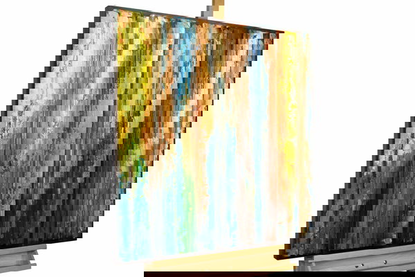 Arte contemporáneo producido a mano