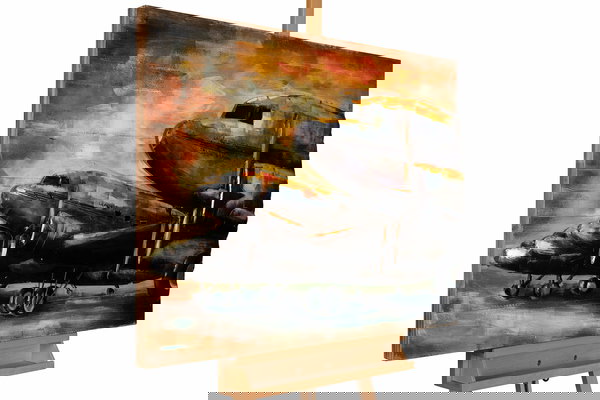 Oeuvre d'art traditionnelle