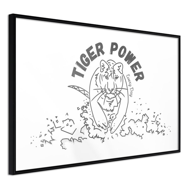 Poster 'Tiger Power'