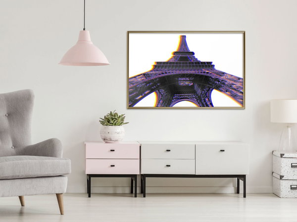 Poster 'Symbol of Paris (Purple)'
