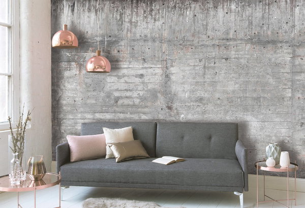 Tapete 'Concrete Wall 1' 350x255cm