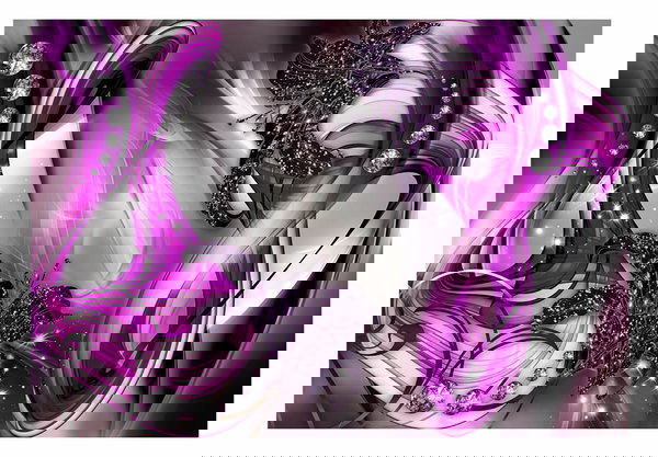 Papel de parede auto-adesivo 'Purple Splendour'