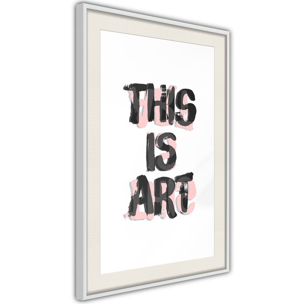 Poster 'This Is Art'