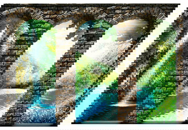 Papel pintado autoadhesivo 'Dreamy Cascade'