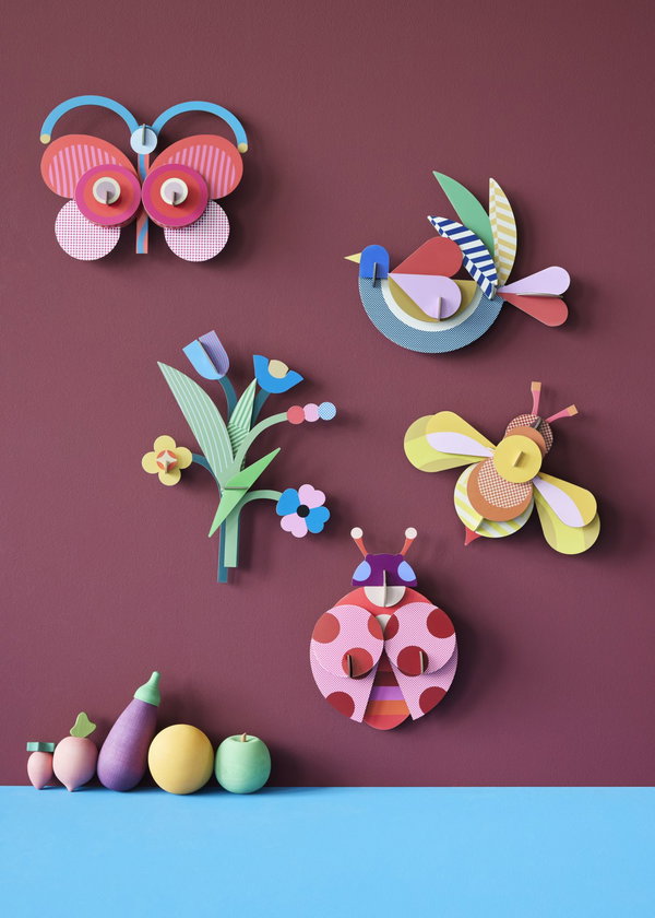 Wanddeko Papier 'Daisy Belle'
