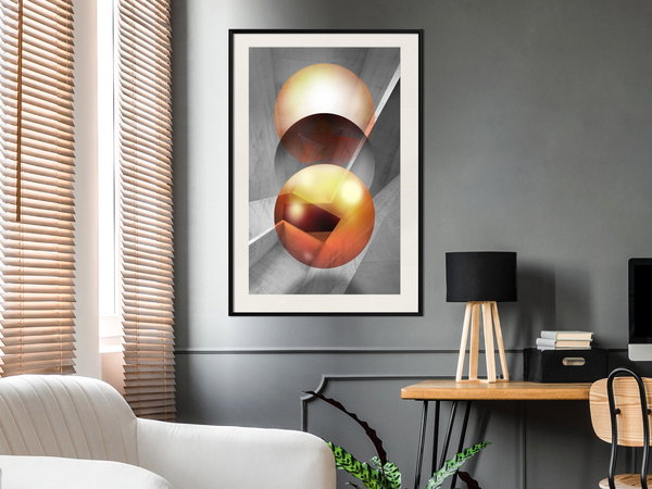 Poster 'Enchanted Globes'