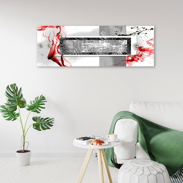 Kunstdruck auf Leinwand 'Abstract Elegance'