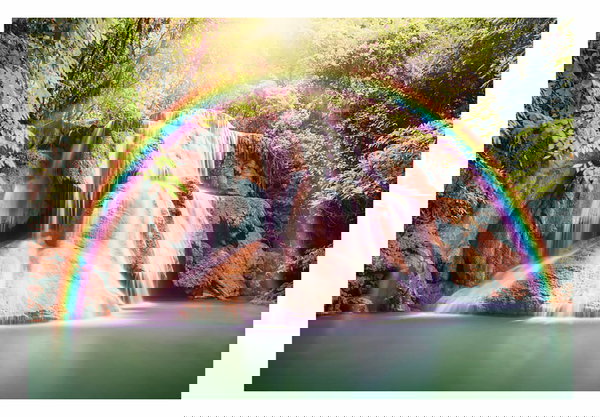 Zelfklevend behang 'Cascade Fairytale'