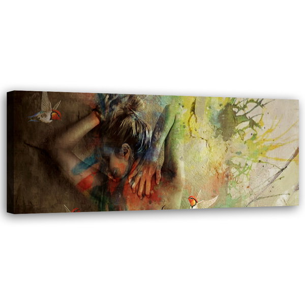 Canvas Print 'Whispers of Solitude'