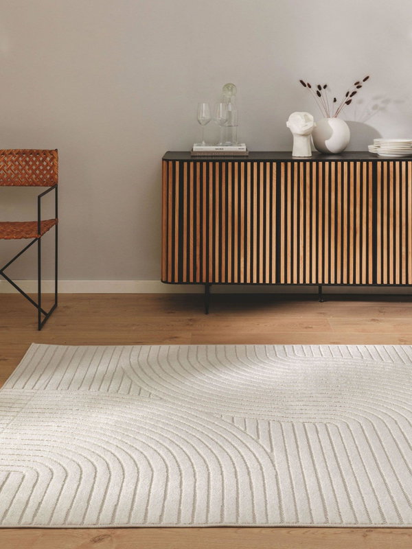 Design In- &amp; Outdoor-Teppich Mars Beige
