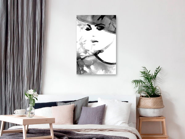 Kunstdruck auf Leinwand 'Elegance in Love Vertical'