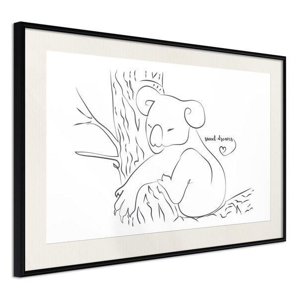 Poster 'Sleepy Koala'