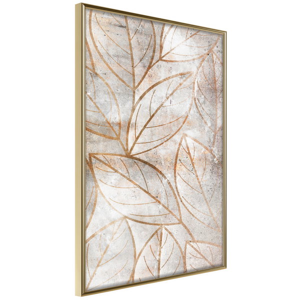 Poster 'Copper Leaves'