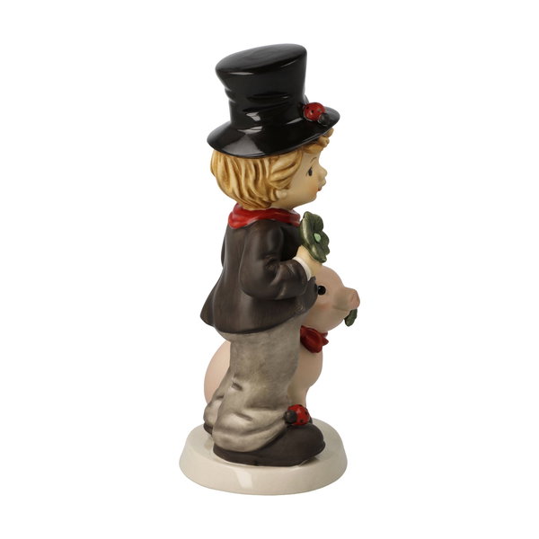 Porzellan Figur 'Jede Menge Glück' von Goebel 8,5x20x11cm
