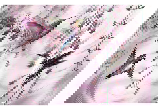 Behang 'Hummingbird effect'