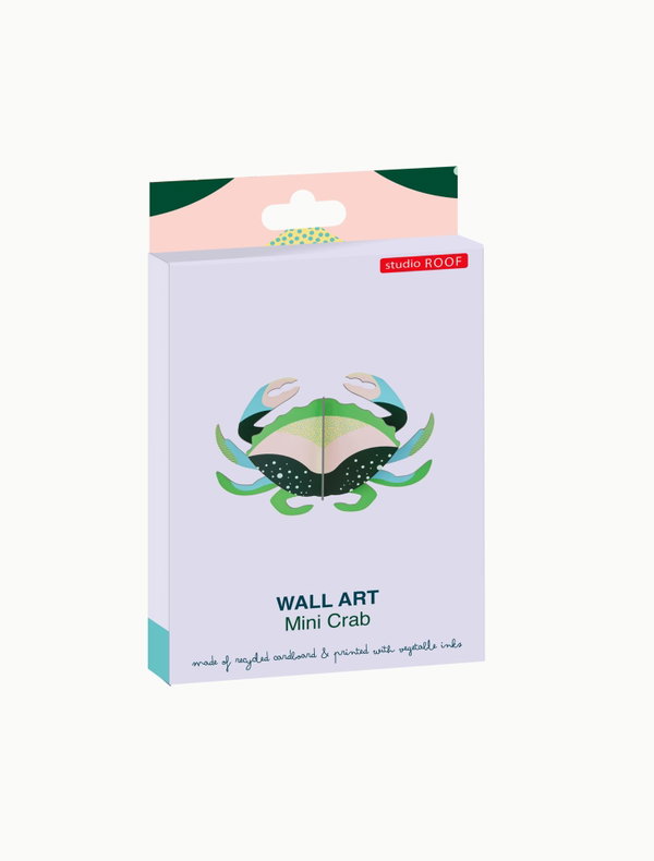 Wanddeko Papier 'Papierkrabbe'
