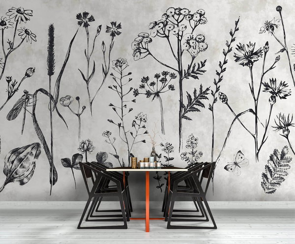 Tapete 'Sketchpad 1' 500x270cm