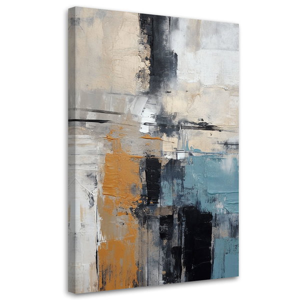 Kunstdruck auf Leinwand 'Textured Serenity 2'