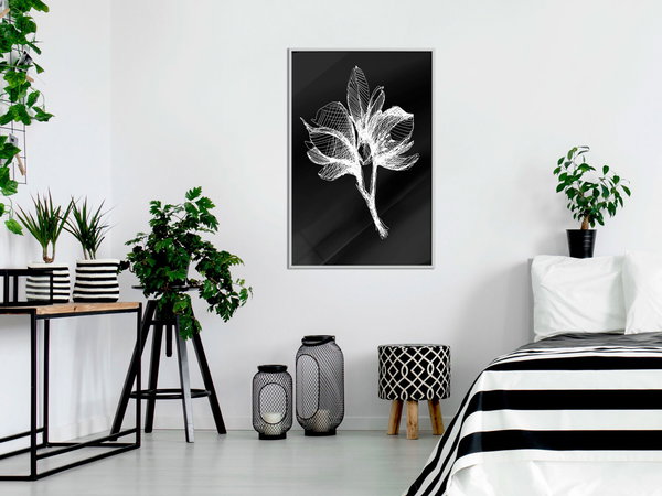 Poster 'White Plant'
