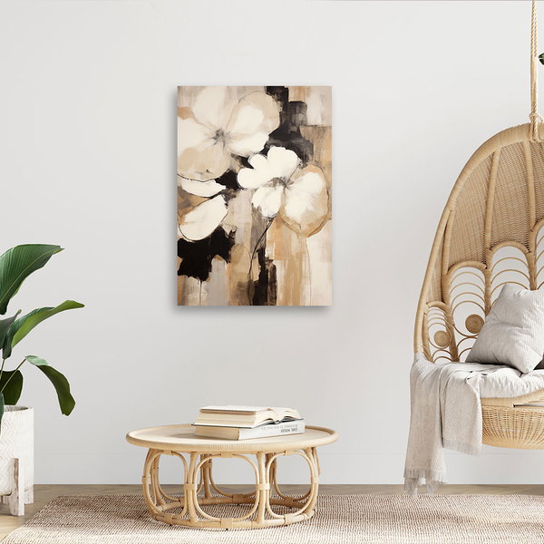 Kunstdruck auf Leinwand 'Serene Elegance 1'