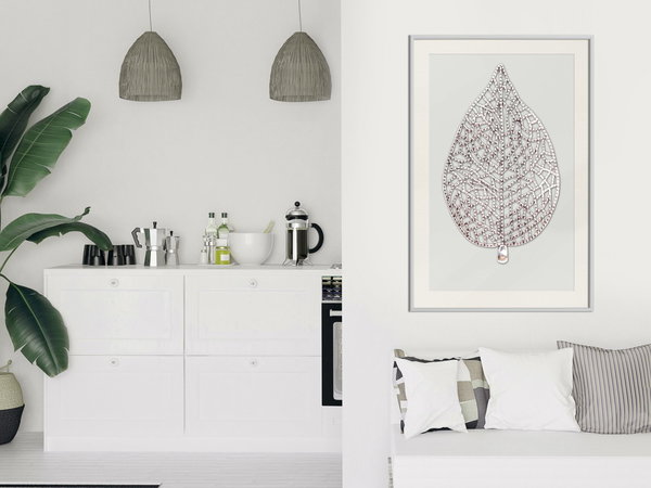 Poster 'Leaf-Shaped Pendant'