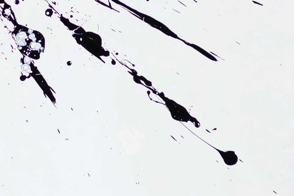 Großzügig aufgetragene Farben