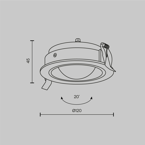 Ceiling Light 'Lens'