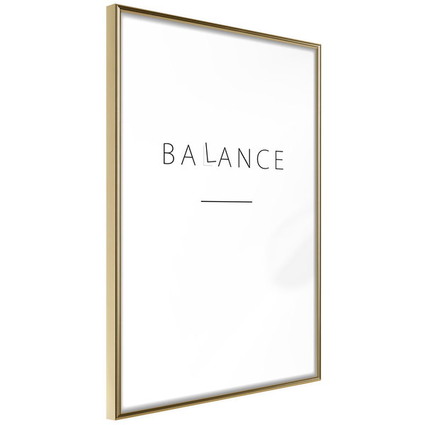 Poster 'Balance'
