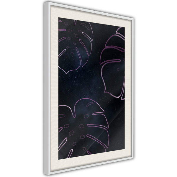 Poster 'Monstera Outline'