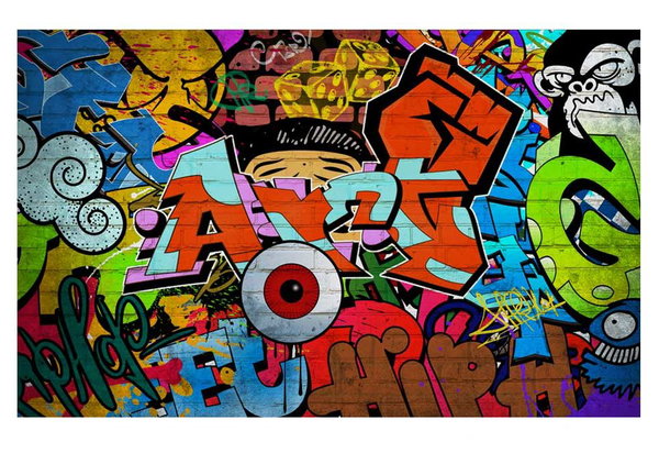 Tapete 'Graffiti art'