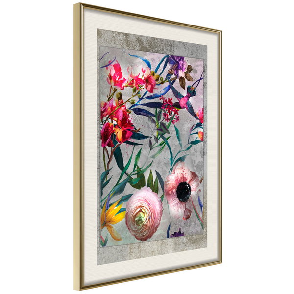 Poster 'Rustic Flowers'
