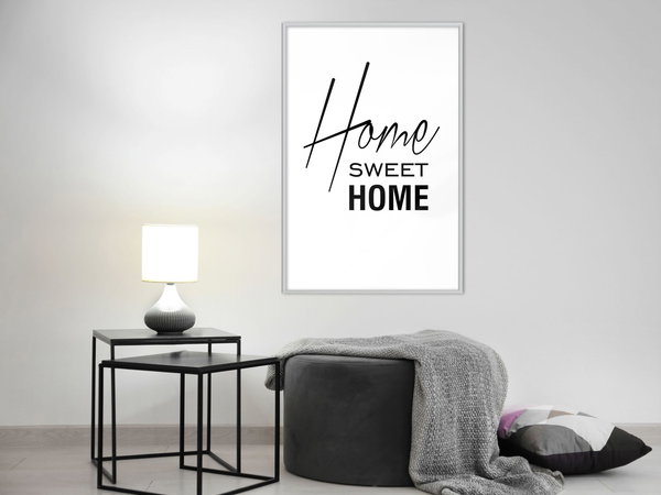 Poster 'Black and White: Home Sweet Home'