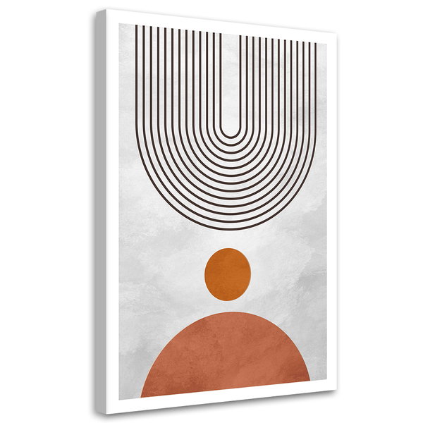 Kunstdruck auf Leinwand 'Geometric Line Rev'