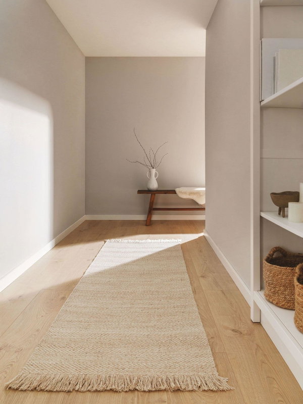 Design Wollteppich Lars Beige