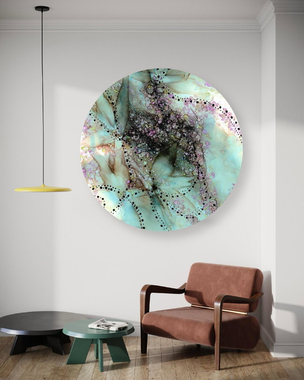 Rundes Bild 'Floral Nebulae'