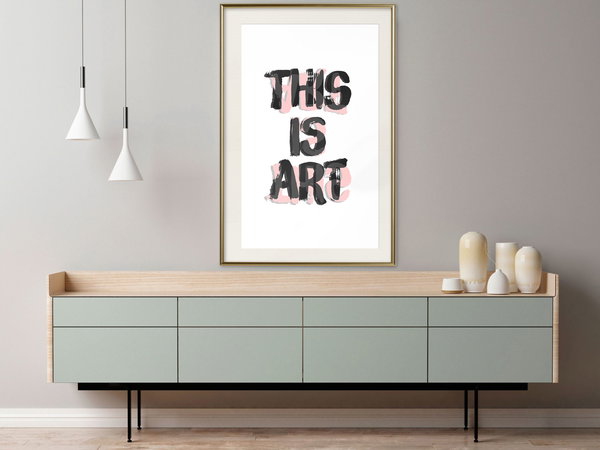 Poster 'This Is Art'