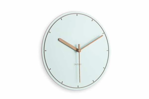 Minimalistische Wanduhr
