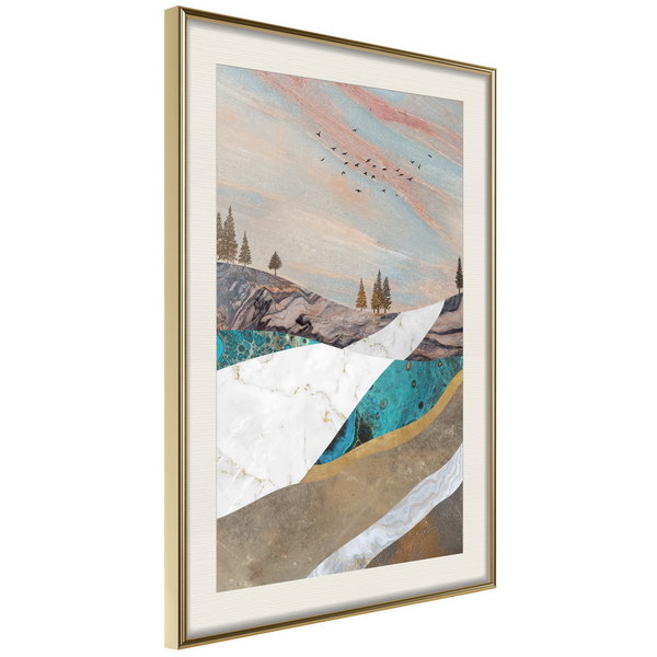 Poster 'Painted Landscape'
