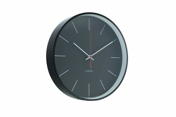 Minimalistische Wanduhr