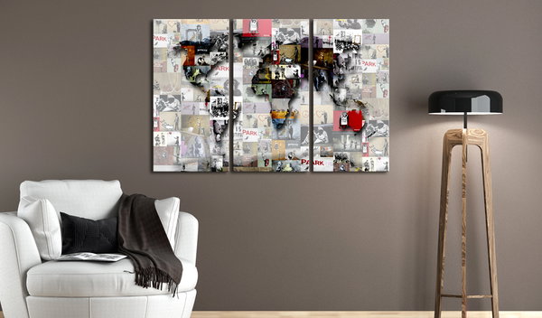Pinnwand Bild 'Modern World's Map'
