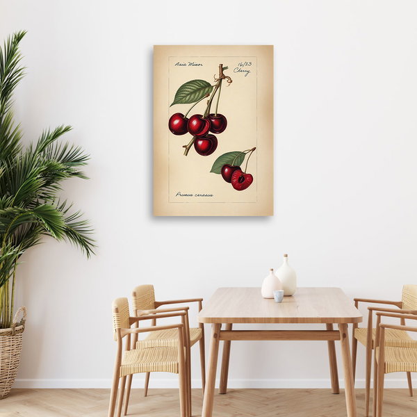 Kunstdruck auf Leinwand 'Cherry'