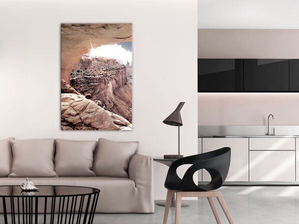 Kunstdruck auf Leinwand 'Colorado Treasure Vertical'