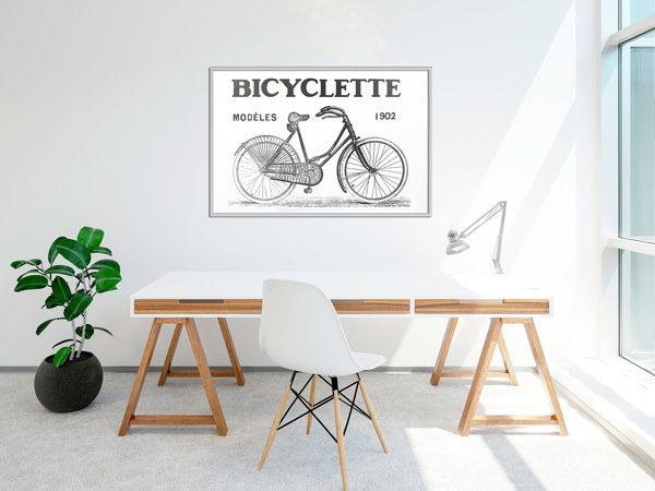 Poster 'Bicyclette'