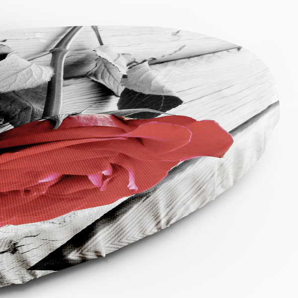 Rundes Bild 'Scarlet Solace'
