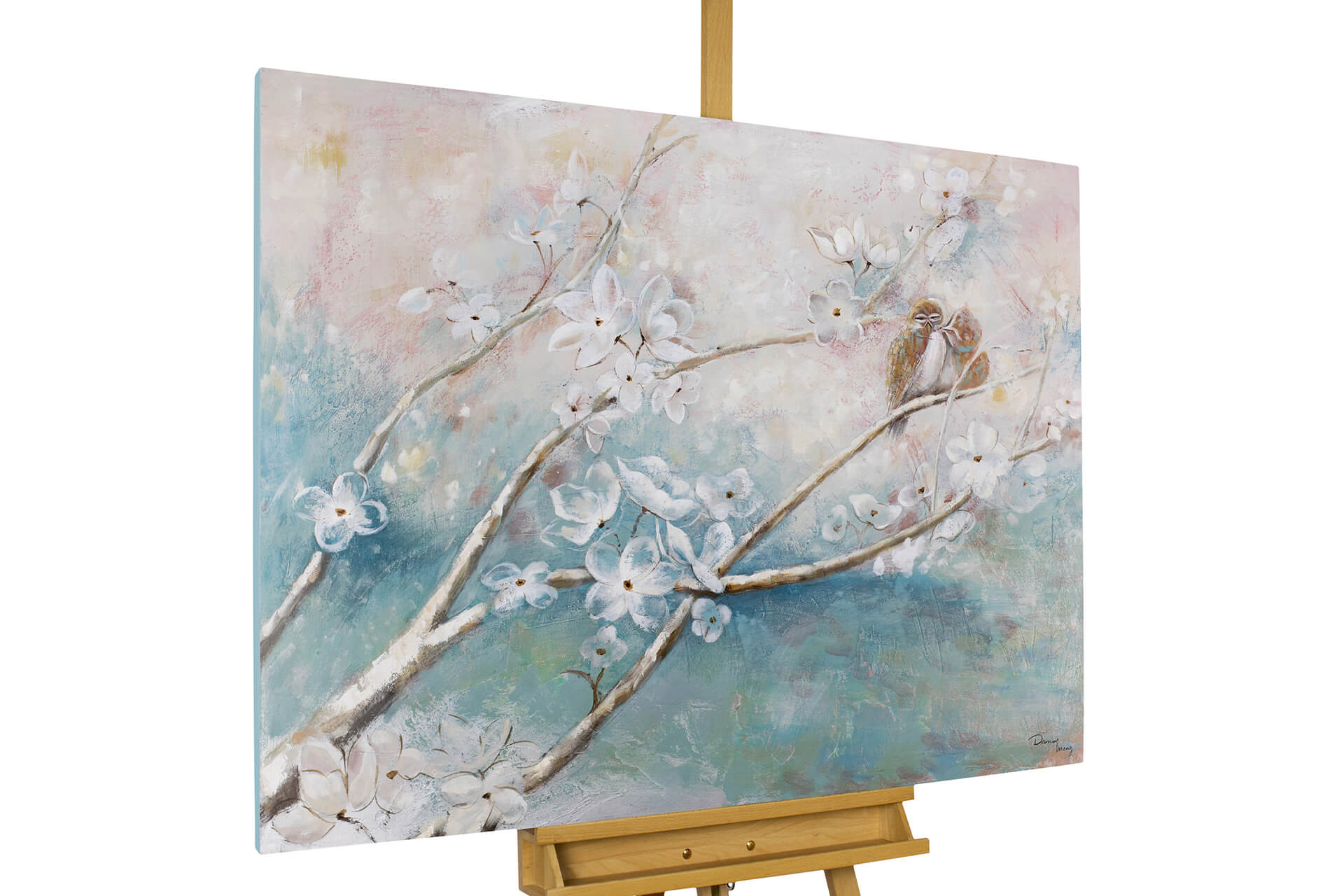 disponibile quadro - Dipinto ad olio su tela Luce di primavera