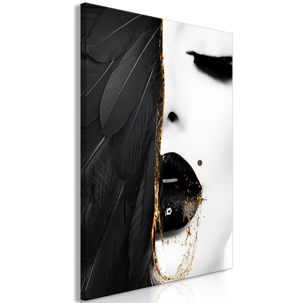 Umjetnički print na platnu 'Angel's Look Vertical'