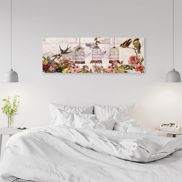 Kunstdruck auf Leinwand 'Garden of Free Spirits'