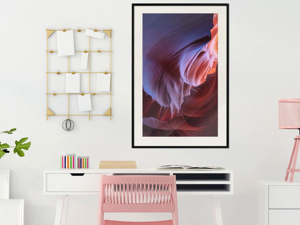 Poster 'Shades of Purple I'