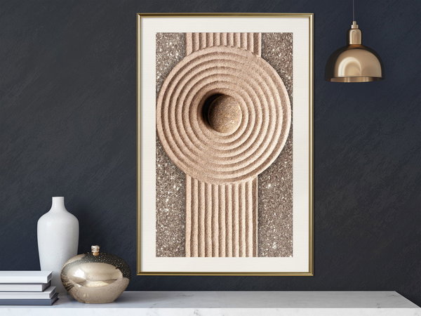 Poster 'Sandy Roundabout'