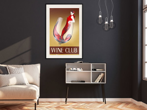 Poster 'Woman is Like a Wine'